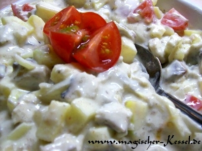 Salat vom Bismarckhering – Shermin Arif bittet zu Tisch ;-)