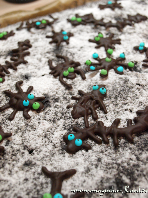 Schokoladige Monster & Krabbeltiere: Creepy Crawlers für Halloween