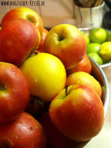 Äpfel für selbstgekochtes Apfelmus