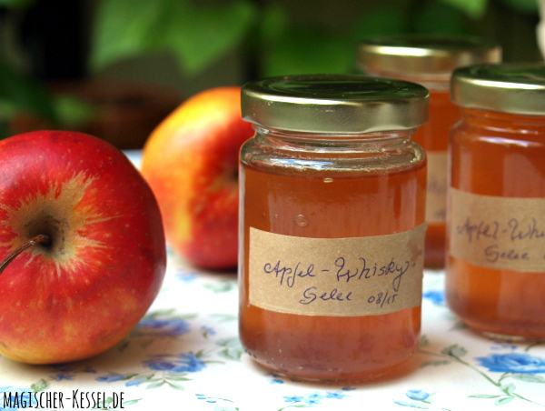Erntezeit: Rezept für Apfelgelee mit Whisky
