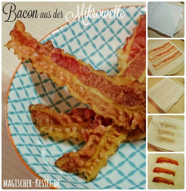Bacon aus der Mikrowelle