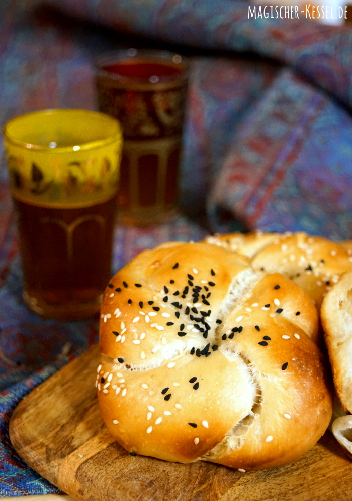 Açma - softe türkische Brötchen oder Bagels