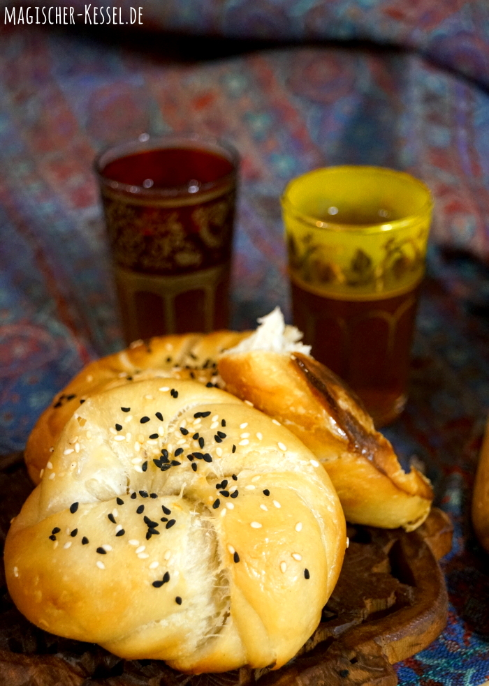 Rezept für Açma - softe, buttrige Hefekringel/Bagel aus der Türkei