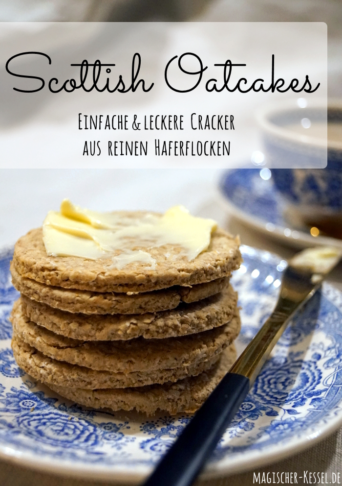Scottish Oatcakes: Rezept und Geschichte zu dem traditionellen, schottischen Haferbrot. Quasi selbstgemachtes Haferknäcke - einfach, lecker und glutenfrei.